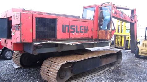 insley excavator for sale